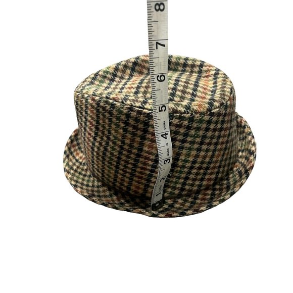 Four Buttons by San Diego Hat Co Womens Wool Blend  Houndstooth Trilby Hat - Picture 7 of 8